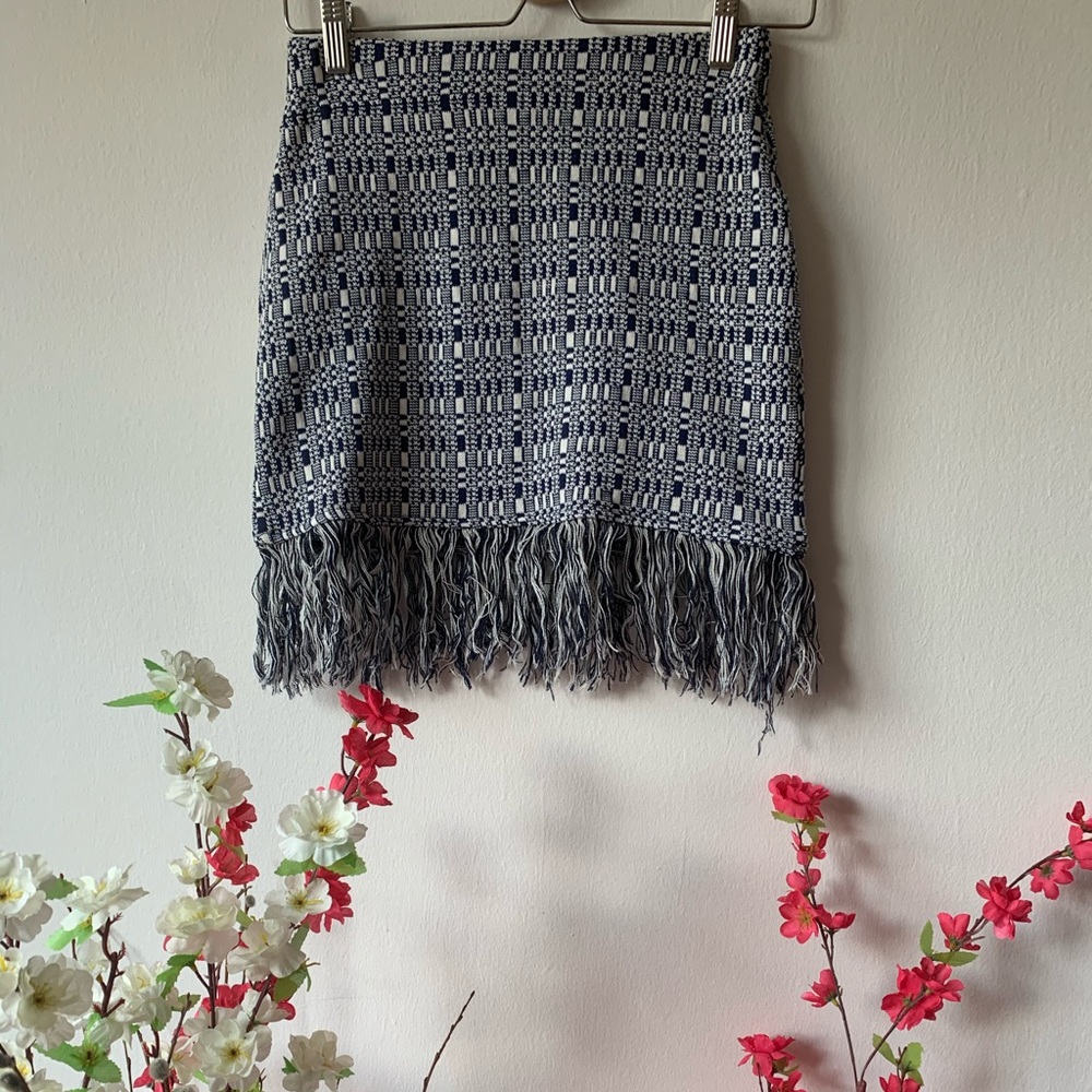 Zara Tweed Style Stretch Skirt, Size M, Worn Once